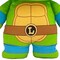 Legend Toys Teenage Mutant Ninja Turtles 20" Plush Leonardo, Blue